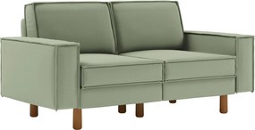2-Seat Sofa Sparrow 2 - Sea Green, Walnut Sea Green
Walnut