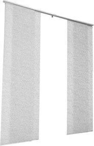 VEVOR Panel Track Blinds Extendable Track 116 cm to 218 cm W Trimmable Gray