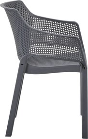 ΠΟΛΥΘΡΟΝΑ ΠΟΛΥΠΡΟΠΥΛΕΝΙΟΥ PEGGY HM6368.10 ΓΚΡΙ 60x55x79Υεκ