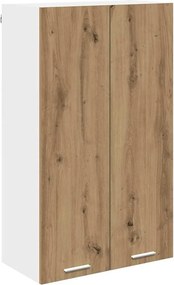 vidaXL Κρεμαστό ντουλάπι με αποθήκευση Artisan Oak 60 x 31 x 100 εκ.