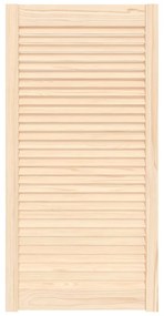 vidaXL Πορτάκι με Περσίδες 99,3x49,4 εκ. από Μασίφ Ξύλο Πεύκου