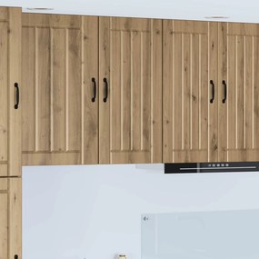 VidaXL Ντουλάπα Τοίχου LUCCA Artisan Δρυς 40 x 31 x 80 εκ.