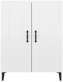 vidaXL Ντουλάπι Γυαλιστερό Λευκό 69,5x34x90 εκ. Επεξεργασμένο Ξύλο