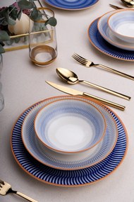 Dinner Set (24 Pieces) GBSATN24Y4R3113 Multicolor