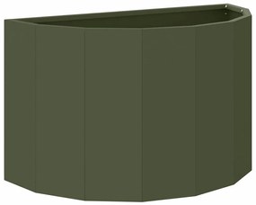 vidaXL Γλάστρα Ελιά Πράσινη 60 x 30 x 35 εκ Ατσάλι