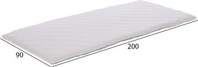 ΑΝΩΣΤΡΩΜΑ CLOUD HM641.02 90Χ200 ΛΕΥΚΟ