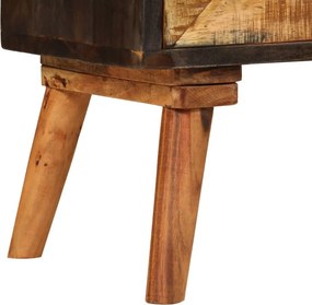 vidaXL Ντουλάπι 85 x 30 x 75 εκ. από Μασίφ Ξύλο Μάνγκο