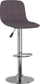 vidaXL Σκαμπό Μπαρ 2 τεμ. Χρώμα Taupe Υφασμάτινα