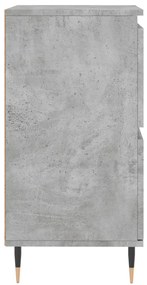 vidaXL Ντουλάπι Γκρι Σκυροδέματος 60x35x70 εκ. Επεξεργασμένο Ξύλο
