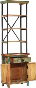 vidaXL Ντουλάπι Ψηλό 55x30x180 εκ. από Μασίφ Ανακυκλωμένο Ξύλο