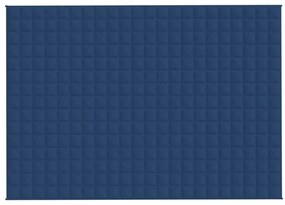 Κουβέρτα Βαρύτητας Μπλε 155 x 220 εκ. 11 κ. Υφασμάτινη - Μπλε