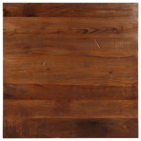 VidaXL Επιτραπέζιο 80x80x2,5 cm Τετράγωνο Μασίφ Ξύλο Ανακυκλωμένο
