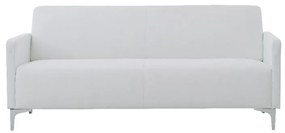STYLE Καναπές Σαλονιού Καθιστικού, 2Θέσιος, Pu Άσπρο K/D  112x71x72cm [-Άσπρο-] [-PU - PVC - Bonded Leather-] Ε948,21