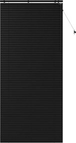 vidaXL Βενετσιάνικη Σκίαση Μαύρο 105 x 250 cm 35 mm