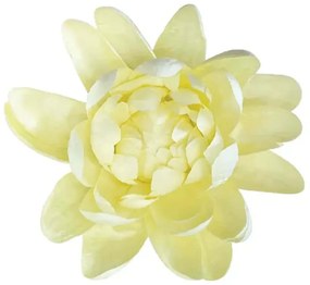 Τεχνητό Κρεμαστό Νούφαρο 00-23858-30-2 Φ32x18cm Yellow Marhome Ύφασμα,Πλαστικό