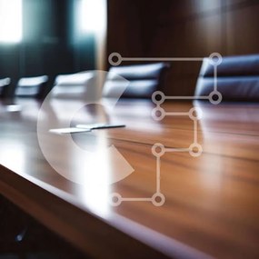 Intra Συλλεκτικό Ξύλινο Παζλ Plywood 4mm - Αίθουσα συνεδριάσεων με μακρύ τραπέζι και καρέκλες Σε Ξύλινο Κουτί - Διαστάσεις Puzzle: 10x10 cm – 25 κομμάτια