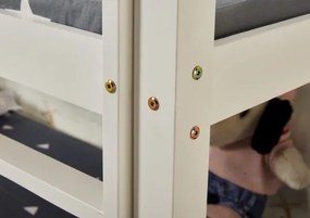 Κουκέτα Benedict-Λευκό