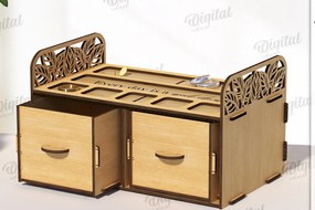 Intra απο ξύλο plywood 3mm-4mm πάχος Ξύλινο κουτί κοσμημάτων 3D Δίασταση 30x20 cm INTRAFABR-119264723
