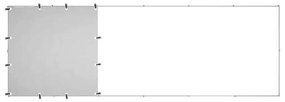 vidaXL Σπιτάκι σκύλου Ασημί 330 x 110 x 110 από Ατσάλι