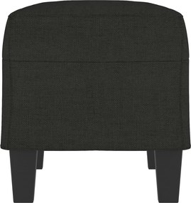 vidaXL Πάγκος Μαύρος 70 x 35 x 41 εκ. Υφασμάτινος