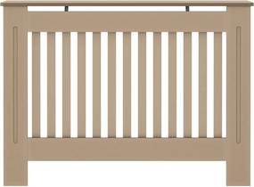 vidaXL Καπάκι Καλοριφέρ 2 pcs Καφέ 112 x 19 x 81,5 cm