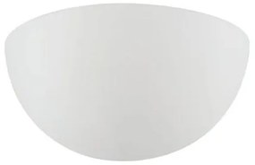 Απλίκα τοίχου CLOSED CERAMIC κεραμική λευκή Viokef 4088400 Λευκό