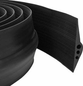 vidaXL Σφραγίδα Δαπέδου Γκαράζ Μαύρο 78 x 14 mm 3,5 m EPDM Καουτσούκ