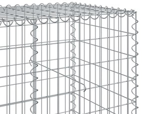 vidaXL Συρματοκιβώτιο με Κάλυμμα 850x100x100εκ από Γαλβανισμένο Χάλυβα