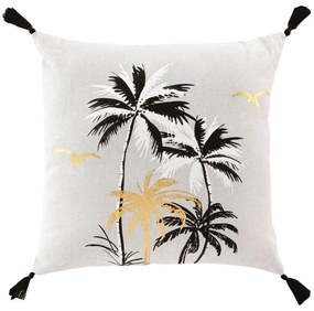 Διακοσμητικό Μαξιλάρι (45x45) L-C Papeete Black 1612336