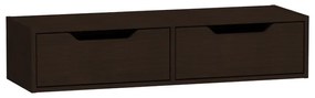 Κονσόλα-τουαλέτα Alberto pakoworld κρεμαστή wenge 100x32.5x22εκ (1 τεμάχια)