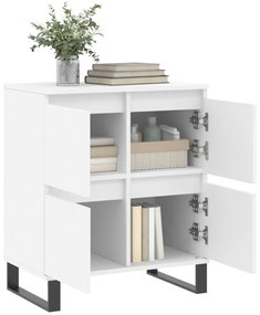 vidaXL Συρταριέρα Λευκή 60 x 35 x 70 εκ. από Επεξεργασμένο Ξύλο