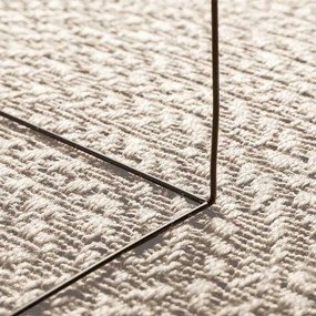 vidaXL Χαλί ZIZUR Κρεμ 150 x 80 cm Πολυπροπυλένιο