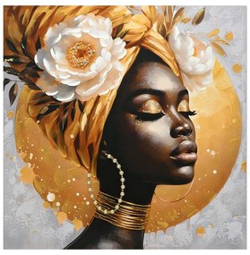 Πίνακας σε Καμβά Giara Inart 100x3x100εκ. 100x3x100 εκ.