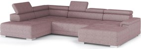 Γωνιακός καναπές Carmel plus-Roz-Αριστερή
