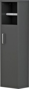 ΝΤΟΥΛΑΠΙ ΜΠΑΝΙΟΥ DAMIEN HM9025.11 ΜΕΛΑΜΙΝΗ ΑΝΘΡΑΚΙ 20x13x70Yεκ.