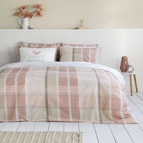 Σεντόνια Sweet Spring Με Λάστιχο (Σετ 3τμχ) Coral Nima Single 180x232cm 100% Cotton