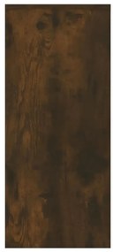 vidaXL Μπουφές Καπνιστή Δρυς 102x33x75 εκ. Επεξεργασμένο Ξύλο
