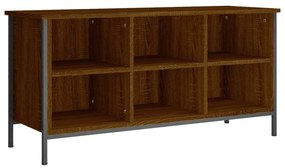 vidaXL Παπουτσοθήκη Καφέ Δρυς 100x35x50 εκ. από Επεξεργασμένο Ξύλο