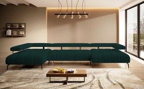 Γωνιακός καναπές Magnito Plus-Prasino-Δεξιά