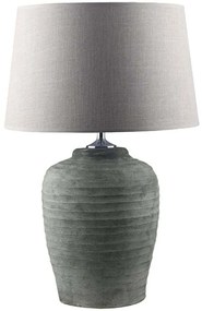 Φωτιστικό Επιτραπέζιο Lindos 032188 30x30x72cm Ε27 40W Khaki-Beige
