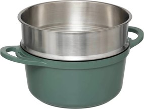 ΚΑΤΣΑΡΌΛΕΣ CAST ALU POT STEAMER 24 GREEN