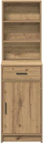 vidaXL Highboard Artisan Oak 41 x 40 x 135 εκ Επεξεργασμένο ξύλο