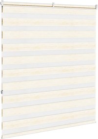 vidaXL Ζέβρα τυφλή μπεζ μάρμαρο Πλάτος υφάσματος 120,9 εκ. Πολυεστέρας