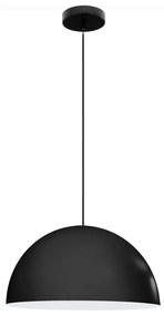 Φωτιστικό Οροφής Κρεμαστό 09830-04 D50cm 1xE27 Black Luma