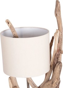 ΕΠΙΤΡΑΠΕΖΙΟ ΦΩΤΙΣΤΙΚΟ BRAMBLE HM4873 DRIFTWOOD &amp; ΛΕΥΚΟ ΚΑΠΕΛΟ Φ28x65Υεκ.