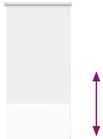 Ρολέρ Μπλακάουτ Λευκό 50x175 εκ. Πλάτος υφάσματος 45,7 εκ. - Λευκό