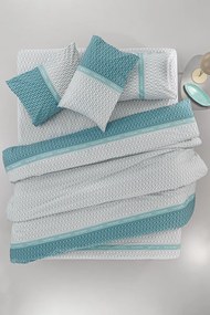 Σετ Παπλωματοθήκη Βαμβακερή Υπέρδιπλη 225x225εκ. Status Petrol Guy Laroche