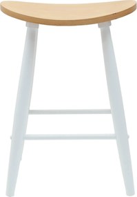 vidaXL Καρέκλες φαγητού 2 pcs Λευκό 46 x 37 x 63 εκ