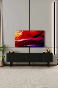 Έπιπλο Τηλεόρασης Μαύρο CLORUS 180x29x20