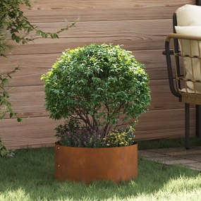 vidaXL Γλάστρα Κήπου Καφέ 40 x 40 x 20 cm Ατσάλι corten